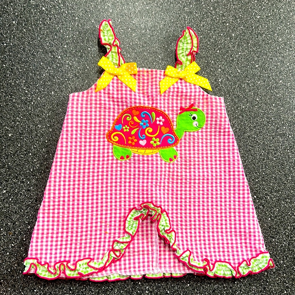 Good Lad size 12 months turkey smocked top